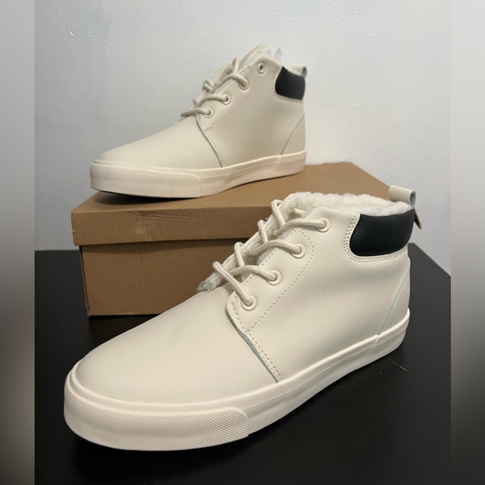 Women’s Beige Ankle Winter Boots